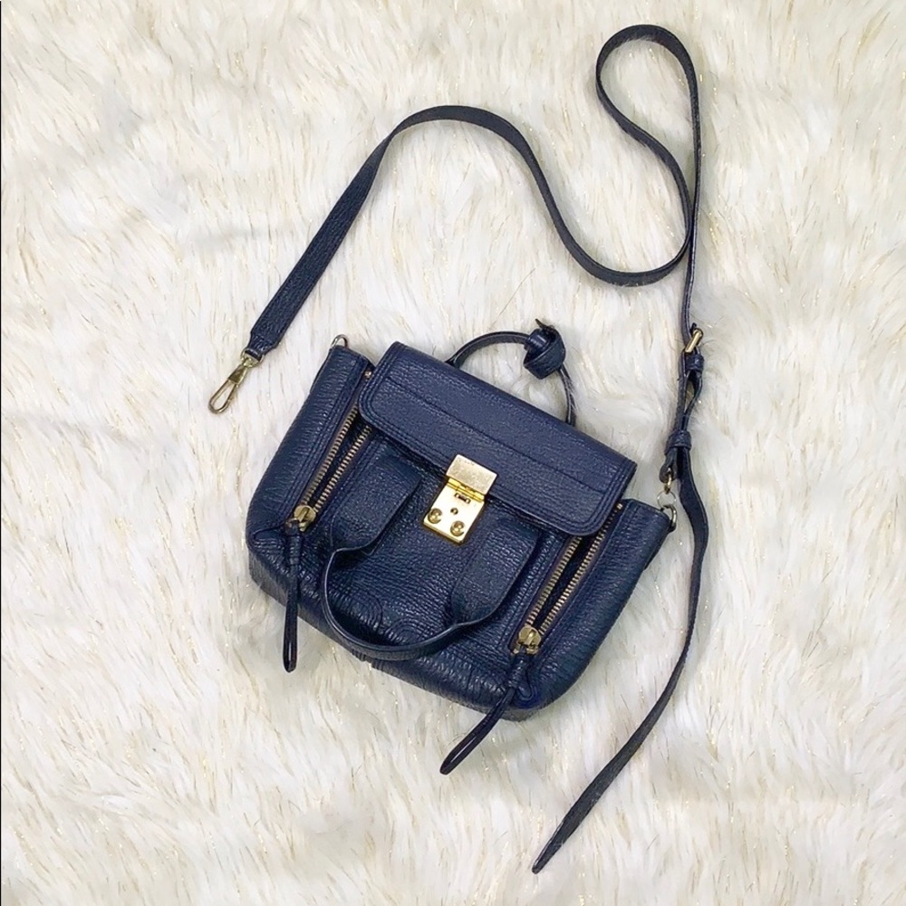 Phillip Lim Navy blue Mini pashli crossbody